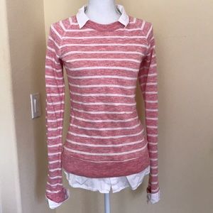 American Colors Layered Look Sweatshirt